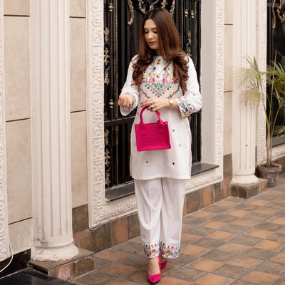 Mirror Work Embroidery 2P