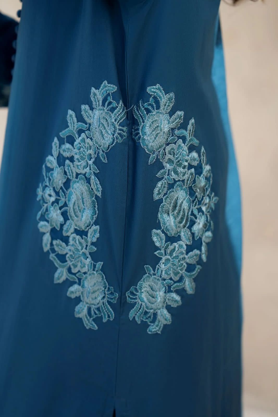 Chic Embroidery Pocket 2pc&nbsp;