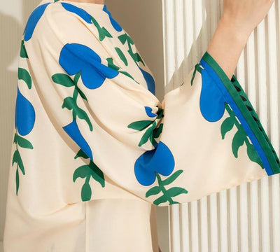 Grip printed 2 piece shirt & trouser