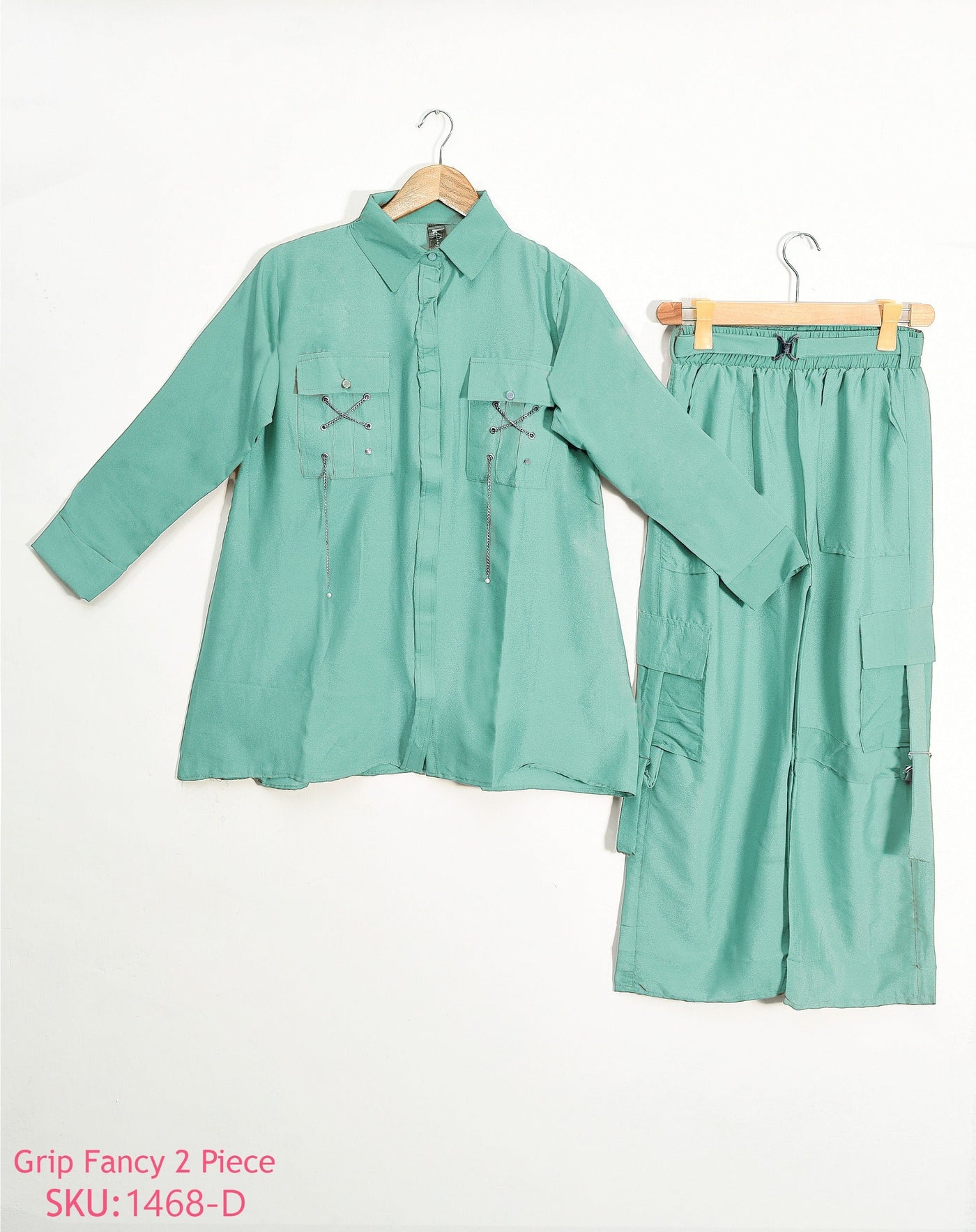 Grip printed 2 piece shirt and trouser