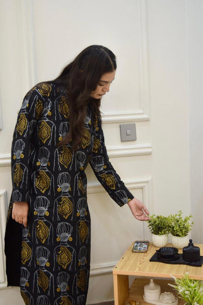 MELODID MUSE PRINTED 2PCS STITCHED