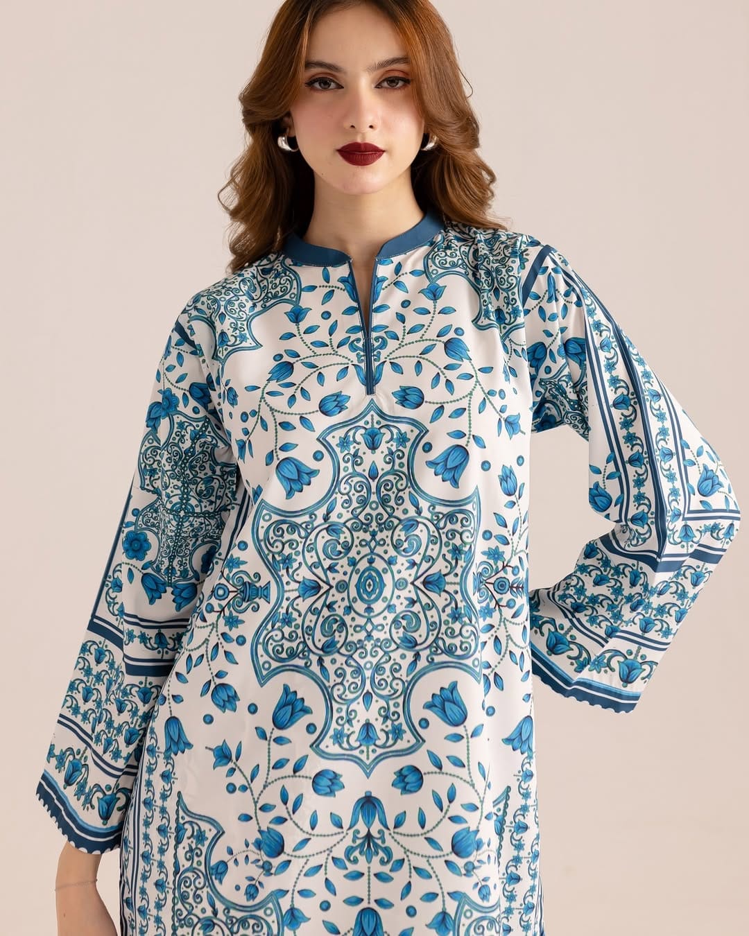 PLAZO DIGITAL PRINTED 2Pc