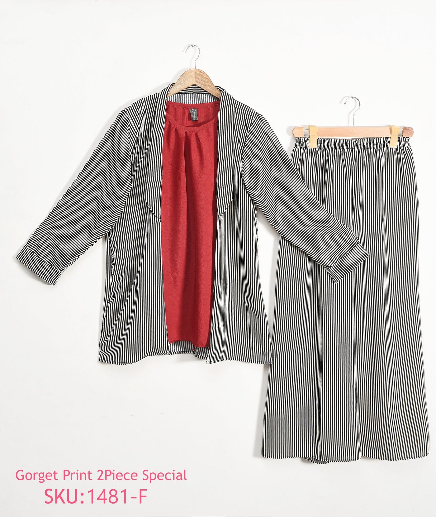 3 Piece Stitched Printed Gown and trouser with separate inner