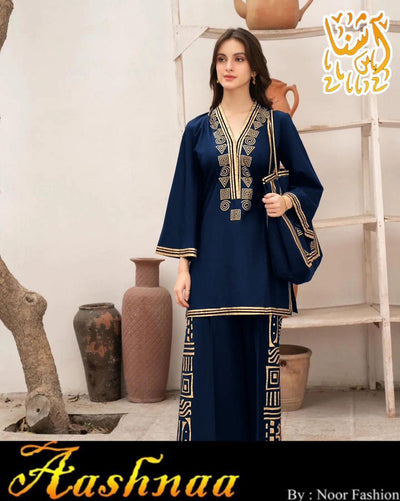 3PC printed shirt trouser with printed bag for Women