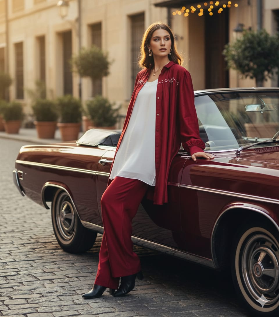 👗✨ Western Trendy Girls Cord Set ✨👗