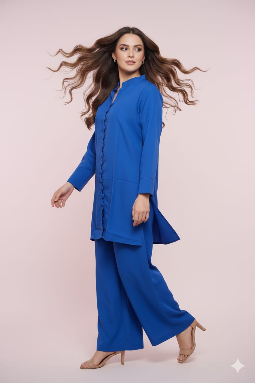 👗 *Western Top With Same Bell Bottom Plazo* 👗